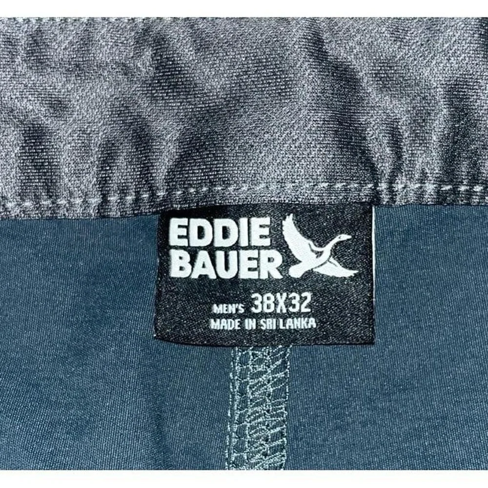 Mens Eddie Bauer Performance Hiking Utility Straight Leg Travel Pants
